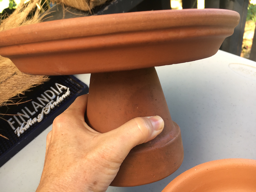 Terra Cotta Pot DIY Stands